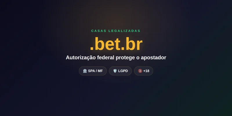 Símbolo de autorização federal SPA e proteção ao apostador brasileiro